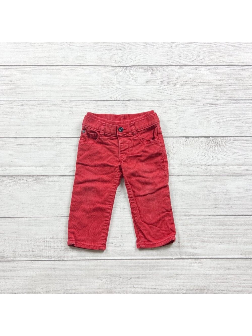 Baby Gap 1969 Red Baby Corduroy Pants 6-12 Months